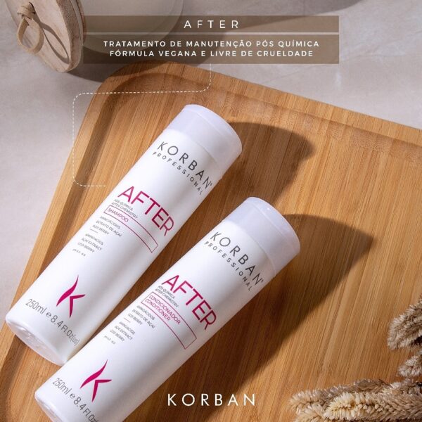 Kit Shampoo e Condicionador After Pos Química 250ml